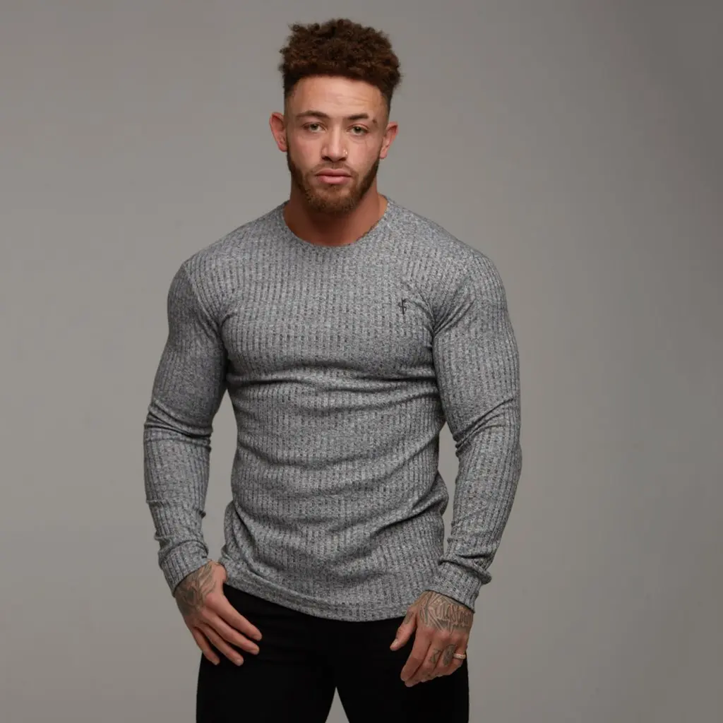 2019 New Autumn And Winter Men's Sports Bottoming Shirt Leisure Long Sleeve T-shirt Letter Printing Strip Shape Design Men Shirt
2019 New Autumn And Winter Men's Sports Bottoming Shirt Leisure Long Sleeve T-shirt Letter Printing Strip Shape Design Men Shirt