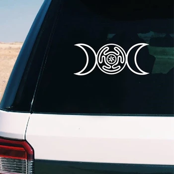 Triple Goddess Hecate Vinyl CAR DECAL Pagan Wiccan New Age Art Decor , Removable DIY Laptop Sticker For Apple MacBook Decoration
Triple Goddess Hecate Vinyl CAR DECAL Pagan Wiccan New Age Art Decor , Removable DIY Laptop Sticker For Apple MacBook Decoration