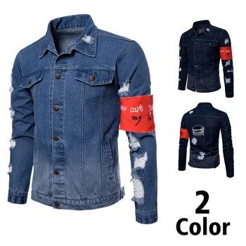 Solid Casual Bomber Slim Mens fashion Denim Jacket Men's Jean Jacket Men High Quality Cowboy dropshipping top coat Plus Size 3XL
Solid Casual Bomber Slim Mens fashion Denim Jacket Men's Jean Jacket Men High Quality Cowboy dropshipping top coat Plus Size 3XL