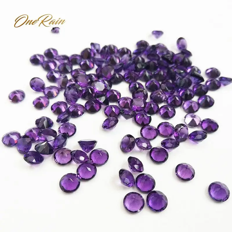 OneRain Free Shipping AAAAA Quality Natural Stone Round Cut Purple Amethysts Loose Gemstones DIY Jewelry Making Wholesale GDTC
OneRain Free Shipping AAAAA Quality Natural Stone Round Cut Purple Amethysts Loose Gemstones DIY Jewelry Making Wholesale GDTC
