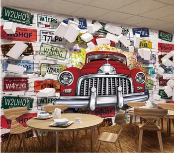 Custom photo mural 3d wallpaper vintage car license plate picture decoration painting 3d wall murals wallpaper for living room
Custom photo mural 3d wallpaper vintage car license plate picture decoration painting 3d wall murals wallpaper for living room