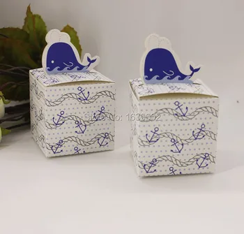 Unique Nautical Whale Favor Box Baby Shower Gifts 100pcs/lot free shipping
Unique Nautical Whale Favor Box Baby Shower Gifts 100pcs/lot free shipping