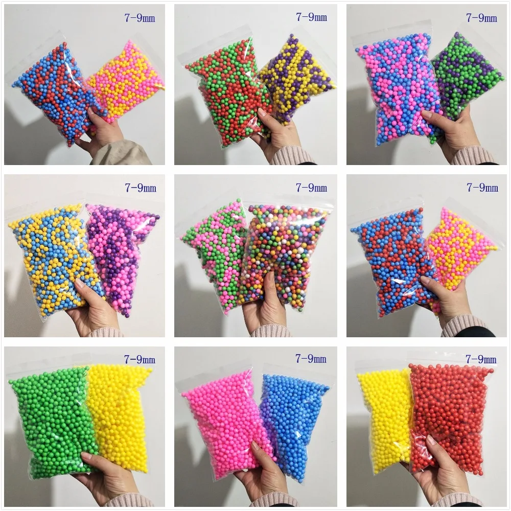 13000pc 7-9mm Bleeding Colours Mini Colorful Round Foam Beads Crystal Bottle Decoration Pillow/Sofa Filler Styrofoam Balls Slime
13000pc 7-9mm Bleeding Colours Mini Colorful Round Foam Beads Crystal Bottle Decoration Pillow/Sofa Filler Styrofoam Balls Slime