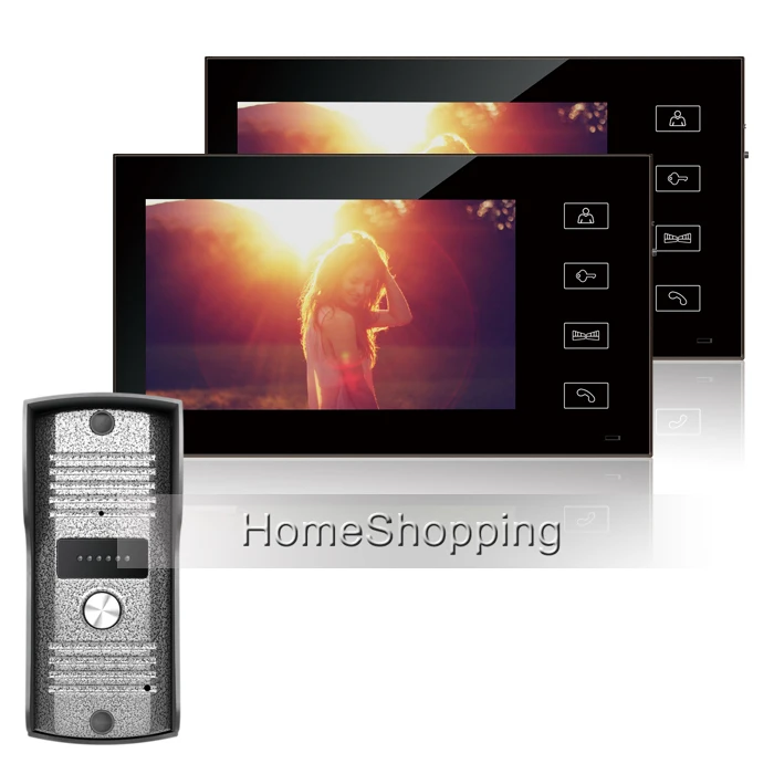 FREE SHIPPING New Wired 7 inch TFT Video Phone Intercom System+ 2 Touch Button Monitors + Waterproof Doorbell Camera IN STOCK
FREE SHIPPING New Wired 7 inch TFT Video Phone Intercom System+ 2 Touch Button Monitors + Waterproof Doorbell Camera IN STOCK