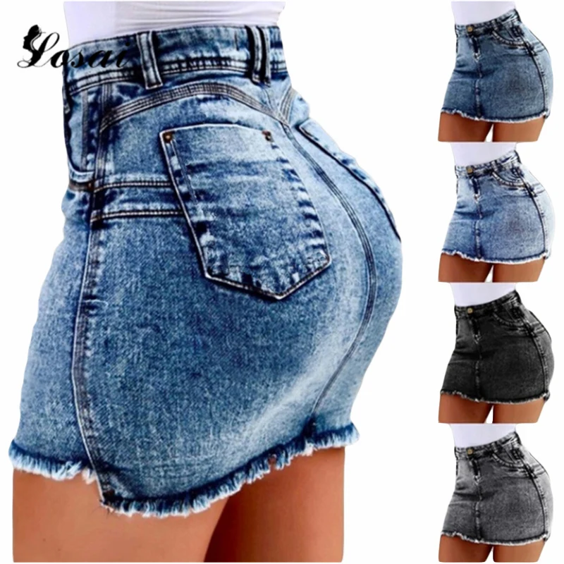 Sexy Pencil Denim Women Skirt Tassel High Waist Bodycon Mini Skirt Female Casual Streetwear Jeans Summer Skirts 2019 Plus Size
Sexy Pencil Denim Women Skirt Tassel High Waist Bodycon Mini Skirt Female Casual Streetwear Jeans Summer Skirts 2019 Plus Size