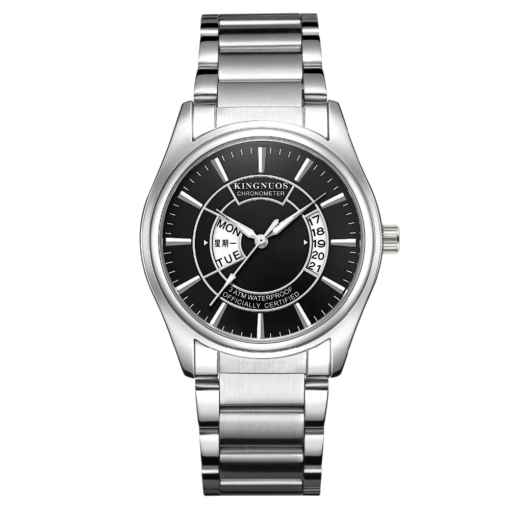 Business Mens Watches Top Brand Quartz Wrist Watch Men Fashion Stainless Steel Waterproof Week Date Clock Relogio Masculino
Business Mens Watches Top Brand Quartz Wrist Watch Men Fashion Stainless Steel Waterproof Week Date Clock Relogio Masculino