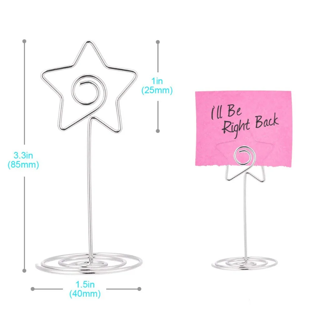 STAR SHAPE CLIPS_