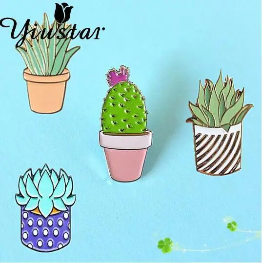 Yiustar New Fashion Plant Brooch Pins Cute Cactus Pots Planet Metal Brooch Button Pins Girl Jeans Decoration Accessories gift
Yiustar New Fashion Plant Brooch Pins Cute Cactus Pots Planet Metal Brooch Button Pins Girl Jeans Decoration Accessories gift