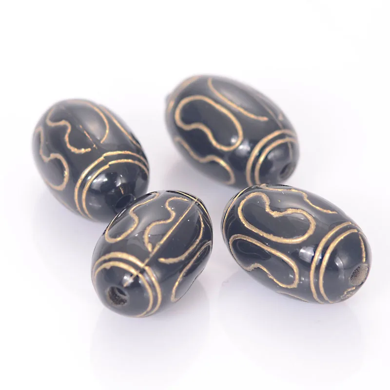 New Arrival 10x16mm Acrylic Plastic Oval Loose Beads With Gold Lined Antique Design Beads For Jewelry Making Accessories
New Arrival 10x16mm Acrylic Plastic Oval Loose Beads With Gold Lined Antique Design Beads For Jewelry Making Accessories