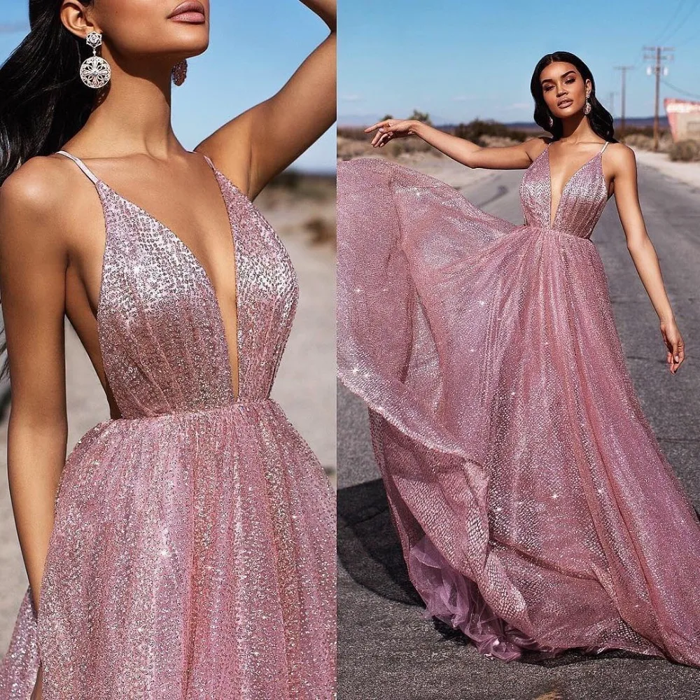 Youthful Rose Pink Spaghetti Strapless Evening Dress Sexy Long Evening Dresses 2019 Formal Party Gowns Prom Gown vestidos 
Youthful Rose Pink Spaghetti Strapless Evening Dress Sexy Long Evening Dresses 2019 Formal Party Gowns Prom Gown vestidos