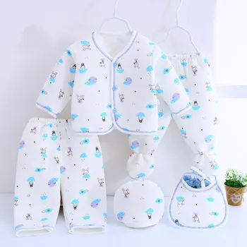5pcs Cotton Newborn Baby clothes Sets 0-3 M girls clothing sleepwear Autumn nightwears baby underwear Spring Infant boys pajamas
5pcs Cotton Newborn Baby clothes Sets 0-3 M girls clothing sleepwear Autumn nightwears baby underwear Spring Infant boys pajamas