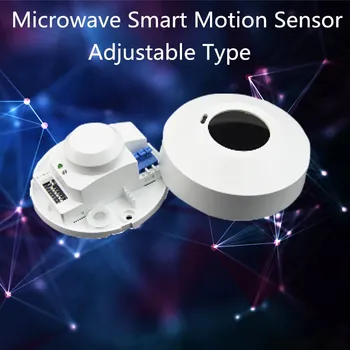 Adjustable Type 360 degree Microwave motion sensor switch Doppler Radar Wireless Module for lighting 220V CM112
Adjustable Type 360 degree Microwave motion sensor switch Doppler Radar Wireless Module for lighting 220V CM112
