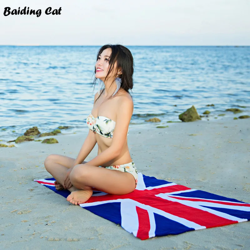 New Microfiber Beach Towel USA Flag UK FLAG Bath Towels for Adults Flag Printed Beach Towel Drying Toalla Bathroom 70*145cm 260G
New Microfiber Beach Towel USA Flag UK FLAG Bath Towels for Adults Flag Printed Beach Towel Drying Toalla Bathroom 70*145cm 260G