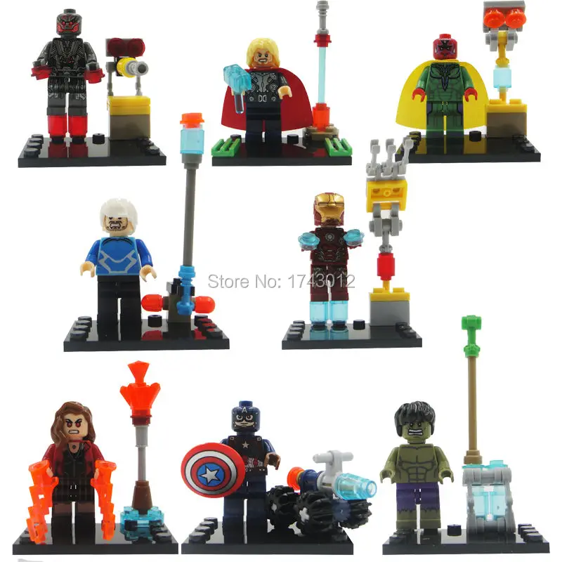 XH 059-066 Wholesale Marvel Super Heroes The Avengers figures Single Loki Building Blocks Model Toys For Children
XH 059-066 Wholesale Marvel Super Heroes The Avengers figures Single Loki Building Blocks Model Toys For Children