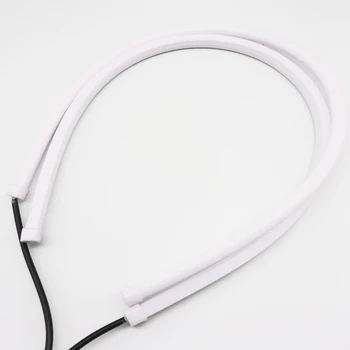2pcs/lot 30CM White Amber LED Daytime Daylight Running Light Flexible LED Strip DRL Switchback Headlight Amber Turn Signal Lamp
2pcs/lot 30CM White Amber LED Daytime Daylight Running Light Flexible LED Strip DRL Switchback Headlight Amber Turn Signal Lamp