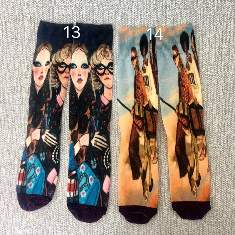 New Spring 1 Pair Fashion Sexy High Socks Women 2019 Colorful Kawaii Cartoon Woman Girls Long Socks Female Socks
New Spring 1 Pair Fashion Sexy High Socks Women 2019 Colorful Kawaii Cartoon Woman Girls Long Socks Female Socks