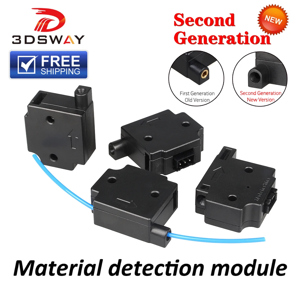 3DSWAY 3D Printer Parts Material detection module for Lerdge Board 1.75mm filament detecting module monitor sensor
3DSWAY 3D Printer Parts Material detection module for Lerdge Board 1.75mm filament detecting module monitor sensor
