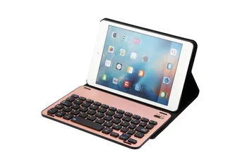Ultra Slim Aluminum Alloy Metal Detachable Wireless Bluetooth Keyboard Leather Case For Apple iPad Mini 4 iPad Mini4 7.9" Tablet
Ultra Slim Aluminum Alloy Metal Detachable Wireless Bluetooth Keyboard Leather Case For Apple iPad Mini 4 iPad Mini4 7.9" Tablet