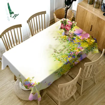 2017 NEW flowers Tablecloth European Functional Table Cloth 3D Tablecloths Rectangular
2017 NEW flowers Tablecloth European Functional Table Cloth 3D Tablecloths Rectangular
