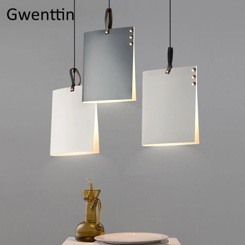 Noridc Design Iron Pendant Lights Modern Led Hanging Lamps for Home Kitchen Light Fixtures Luminaire Loft Decor Industrial Lamp | Лампы и