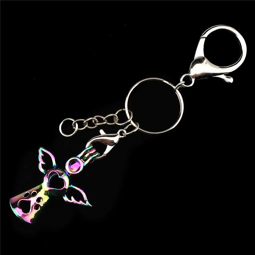 Y-C572 Rainbow Silver Color Cage Keyrings Angel Wings Beads Pearl Cage Key Chains Split Rings DIY Car Keychain Accessory
Y-C572 Rainbow Silver Color Cage Keyrings Angel Wings Beads Pearl Cage Key Chains Split Rings DIY Car Keychain Accessory
