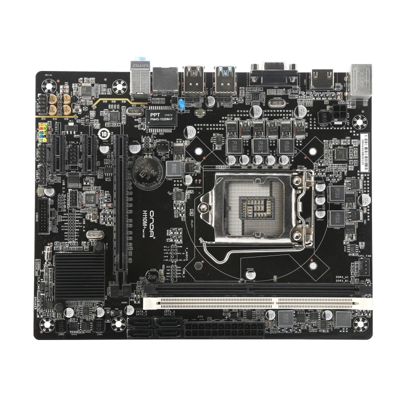 Onda H110M+ Motherboard LGA 1151 DDR3 DDR4 Memory 8GB SATA3.0 VGA/HDMI Main Board Intel H110 M-ATX Processor ddr3 motherboard
Onda H110M+ Motherboard LGA 1151 DDR3 DDR4 Memory 8GB SATA3.0 VGA/HDMI Main Board Intel H110 M-ATX Processor ddr3 motherboard