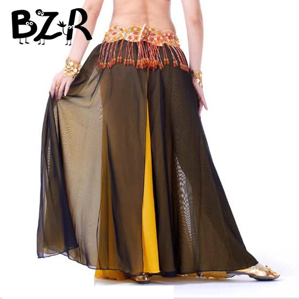 Bazzery Professional Belly Dance Costume Skirt 2 side slit Skirt Dress Sexy Chiffon Bellydance Stage Performance Wear free size
Bazzery Professional Belly Dance Costume Skirt 2 side slit Skirt Dress Sexy Chiffon Bellydance Stage Performance Wear free size