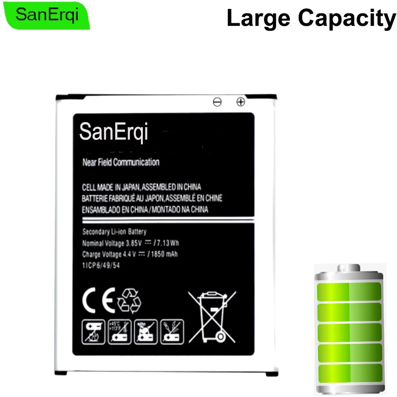 Battery for Samsung Galaxy J1 (2015) J100 J100M J100F J100H J100FN EB-BJ100CBE EB-BJ100BBE 1850mAh Battery
Battery for Samsung Galaxy J1 (2015) J100 J100M J100F J100H J100FN EB-BJ100CBE EB-BJ100BBE 1850mAh Battery