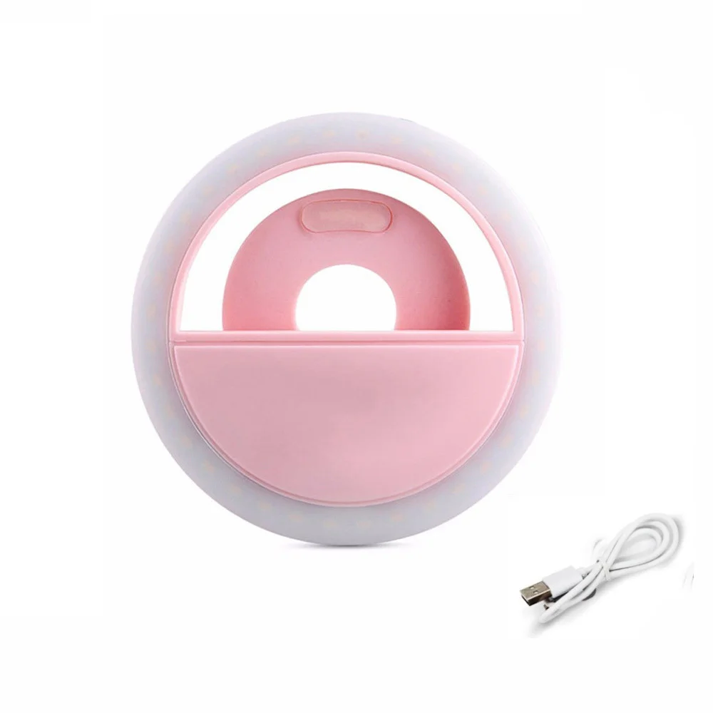 Led Ringlight Portable Flash Led Camera Clip-on Phone Selfie Ring Light Video Light Night Enhancing Light For Selfie Lamp
Led Ringlight Portable Flash Led Camera Clip-on Phone Selfie Ring Light Video Light Night Enhancing Light For Selfie Lamp