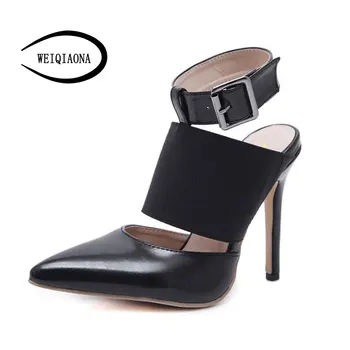 WEIQIAONA 2018 New Shoes Women Summer High Heels Brand Design Buckle Sexy Model Style Party Shoes Dress Shoes Sandal Boots
WEIQIAONA 2018 New Shoes Women Summer High Heels Brand Design Buckle Sexy Model Style Party Shoes Dress Shoes Sandal Boots