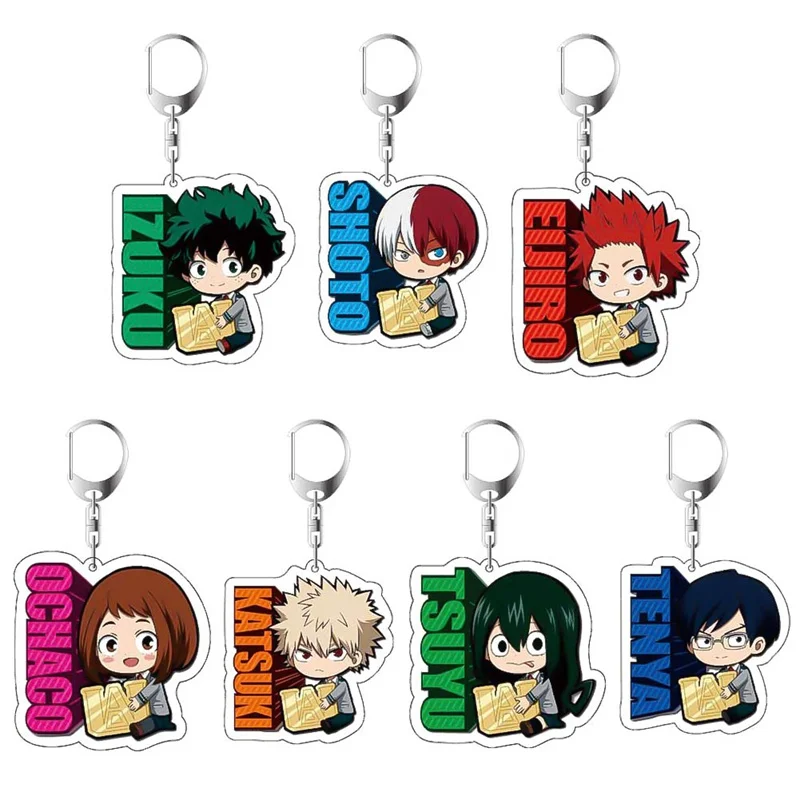My Hero Academy Keychain Double Sided Acrylic Keychain Pendant Anime Accessories Cartoon Key Ring
My Hero Academy Keychain Double Sided Acrylic Keychain Pendant Anime Accessories Cartoon Key Ring