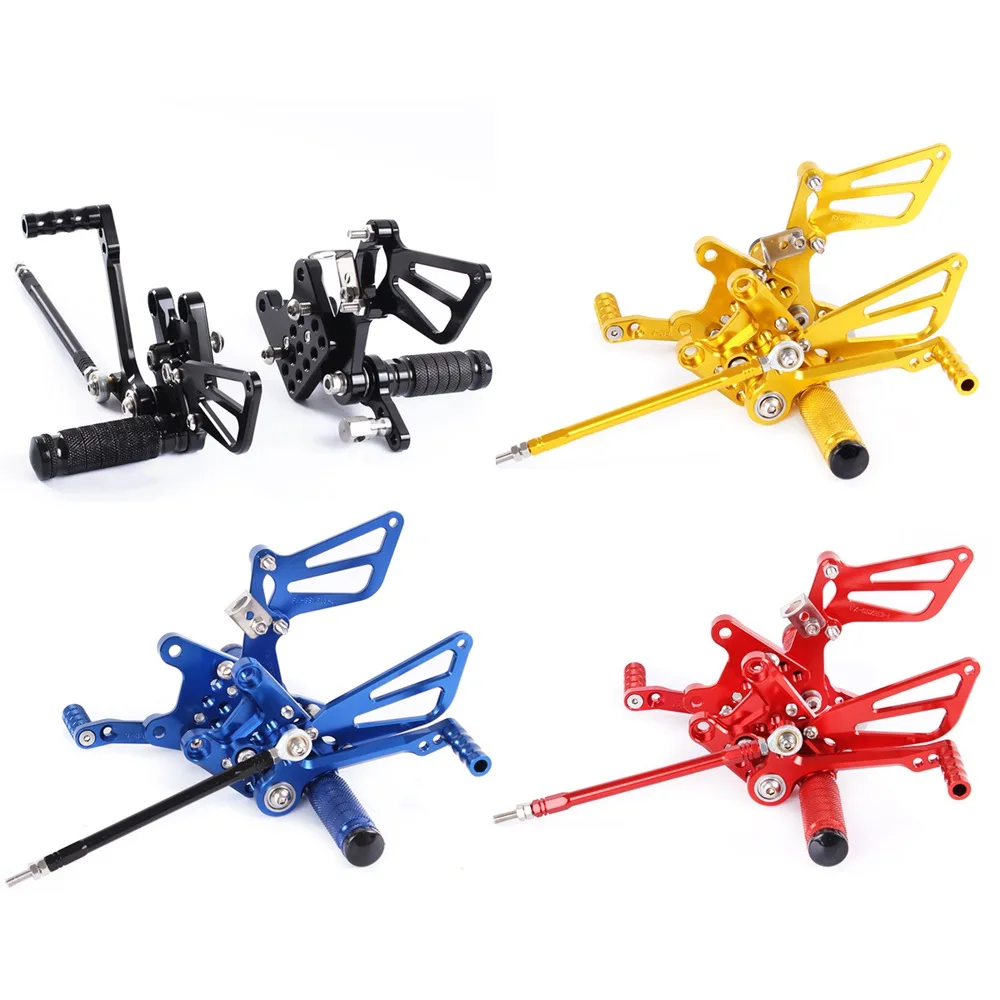 For Suzuki GSXR750 1996-05 GSXR600 2000-05 GSXR 600 750 CNC Motorcycle Adjustable Rearsets Rear Sets Foot Pegs Pedal Foot Rests
For Suzuki GSXR750 1996-05 GSXR600 2000-05 GSXR 600 750 CNC Motorcycle Adjustable Rearsets Rear Sets Foot Pegs Pedal Foot Rests