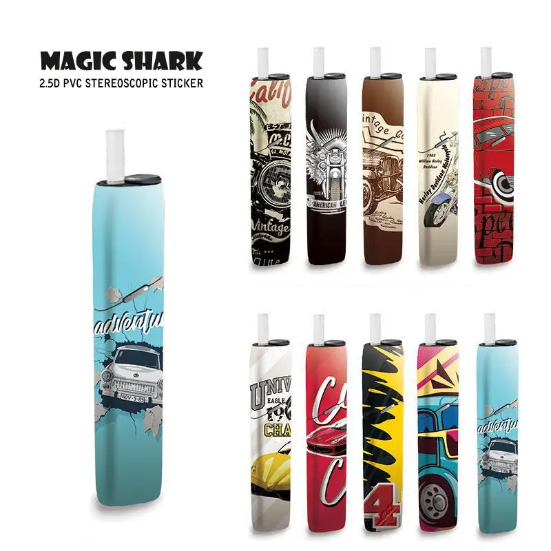Magic Shark Nostalgic Style Motorbike Car 2.5d Stereo Film Label Sticker Skin For IQOS 3 Multi E Cigarette
Magic Shark Nostalgic Style Motorbike Car 2.5d Stereo Film Label Sticker Skin For IQOS 3 Multi E Cigarette