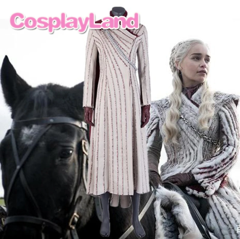 The Dragon Mothers Game of Thrones Costume Cosplay Daenerys Targaryen Dress Carnival Halloween Party Dragon Mother Women Coat
The Dragon Mothers Game of Thrones Costume Cosplay Daenerys Targaryen Dress Carnival Halloween Party Dragon Mother Women Coat
