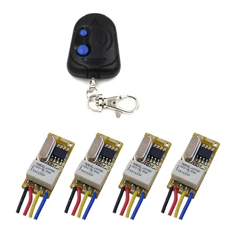 Newest DC3.5V 6V 7V 9V 12V Mini Relay Switch Wireless Remote Control Power LED Lamp Controller Micro Receiver Transmitter System
Newest DC3.5V 6V 7V 9V 12V Mini Relay Switch Wireless Remote Control Power LED Lamp Controller Micro Receiver Transmitter System