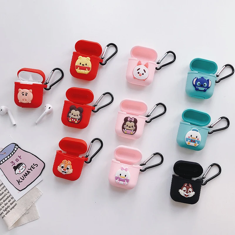 Cartoon Earphone Protective Case AirPods Silicone Case Bag Lovely Cartoon Wireless Headphone Storage Box Backpack Buckle Charms
Cartoon Earphone Protective Case AirPods Silicone Case Bag Lovely Cartoon Wireless Headphone Storage Box Backpack Buckle Charms