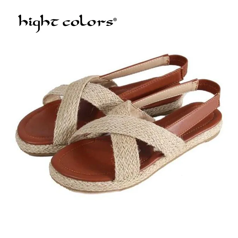 Women Shoes With Platform Sandals Straw Thick Bottom Ladies Sandals Peep Toe Beach Sandals Flat Back Strap Summer Shoes Woman
Women Shoes With Platform Sandals Straw Thick Bottom Ladies Sandals Peep Toe Beach Sandals Flat Back Strap Summer Shoes Woman
