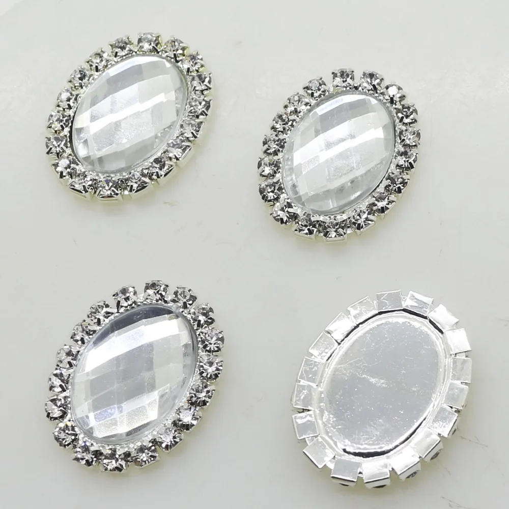 Fashion Hot 10Pcs 20*25mm Oval White Diy Jewelry Accessories Flat Back Imitation pearls Base Settings Wholesale Handmade Fitting 
Fashion Hot 10Pcs 20*25mm Oval White Diy Jewelry Accessories Flat Back Imitation pearls Base Settings Wholesale Handmade Fitting