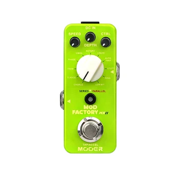 Mooer Mod Factory MKII Multi Modulation Electric Bass Guitar Effects Pedal Guitar Accessories Music Instruments
Mooer Mod Factory MKII Multi Modulation Electric Bass Guitar Effects Pedal Guitar Accessories Music Instruments