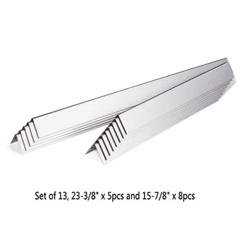 BBQ Parts 7538(Total 13, 8 Short) Stainless Steel Heat Shield Replacement Heat Plate for Genesis 1000 - 5500, Platinum I & II
BBQ Parts 7538(Total 13, 8 Short) Stainless Steel Heat Shield Replacement Heat Plate for Genesis 1000 - 5500, Platinum I & II