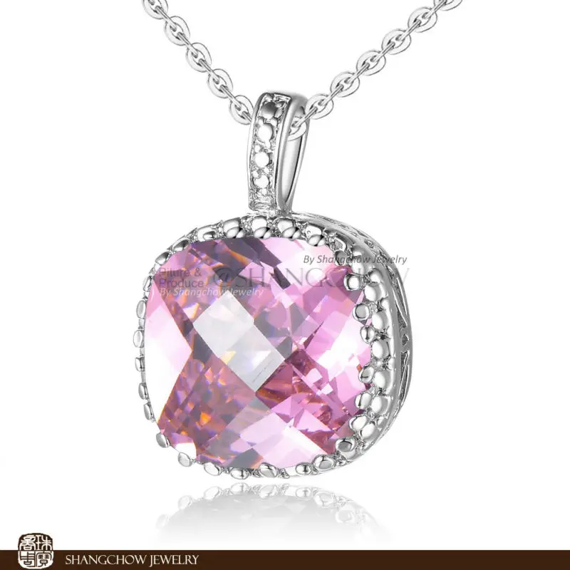 New! Booming Fashion Jewelry Pink Kunzite Quartz 925 Sterling Silver Filled White Lady Pendant P0249
New! Booming Fashion Jewelry Pink Kunzite Quartz 925 Sterling Silver Filled White Lady Pendant P0249