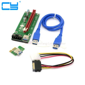 1 Set PCI-E 1x to 16x Mining Machine Enhanced Extender Riser Adapter with USB 3.0 & SATA Power Cable
1 Set PCI-E 1x to 16x Mining Machine Enhanced Extender Riser Adapter with USB 3.0 & SATA Power Cable
