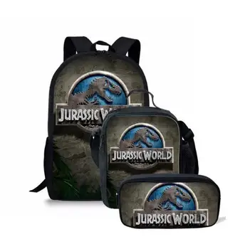 Dinosaur Schoolbags Backpack for Boy Men 3PCS Set Backpack 3D Animal Print Children Backpack Best Gift Pencil Case
Dinosaur Schoolbags Backpack for Boy Men 3PCS Set Backpack 3D Animal Print Children Backpack Best Gift Pencil Case