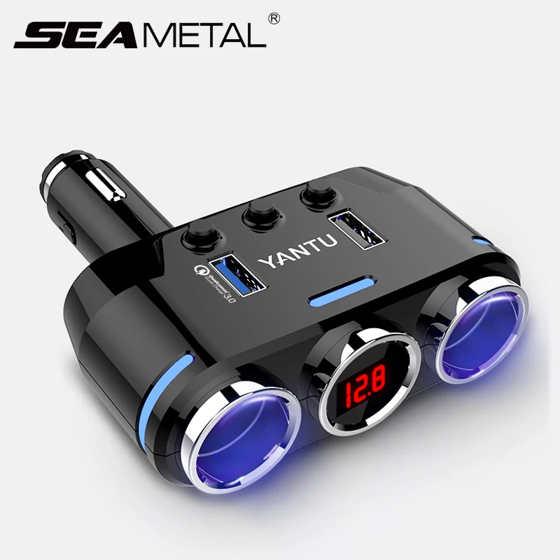 Car Accessories Car Cigarette Lighter Socket Splitter Auto Phone Charger Plug for LED USB Charger Adapter 3.1A 100W Accessories
Car Accessories Car Cigarette Lighter Socket Splitter Auto Phone Charger Plug for LED USB Charger Adapter 3.1A 100W Accessories