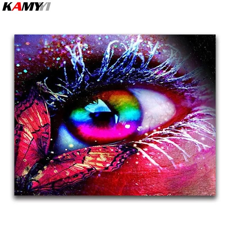 5D DIY Diamond painting Cross stitch Cartoon butterfly Full square Diamond embroidery Portrait eye round Diamond mosaic Beauty 2
5D DIY Diamond painting Cross stitch Cartoon butterfly Full square Diamond embroidery Portrait eye round Diamond mosaic Beauty 2