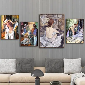 Home Decoration Print Canvas Art Wall Pictures for Living Room Poster Paitings French Edgar Degas Bathing girl 1
Home Decoration Print Canvas Art Wall Pictures for Living Room Poster Paitings French Edgar Degas Bathing girl 1