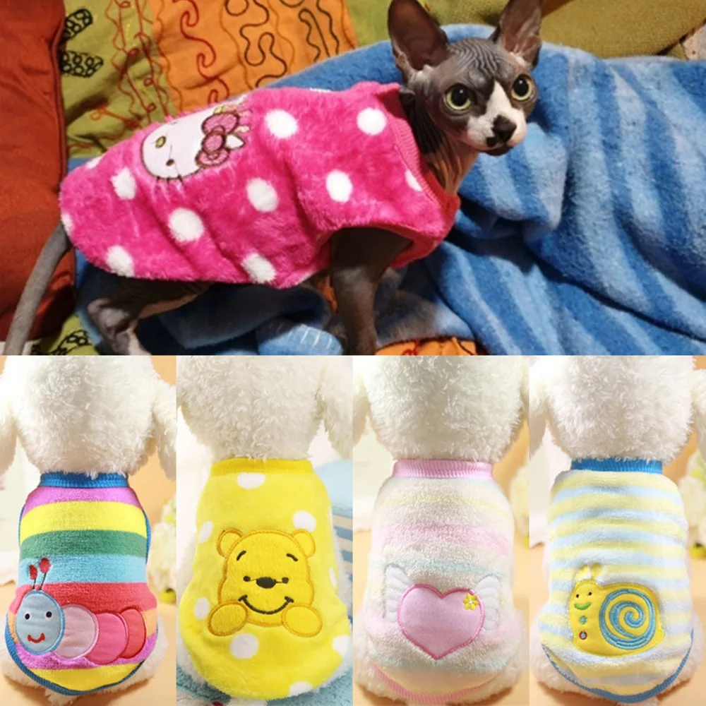2019 New Warm Cat Clothes Autumn Winter Pet Clothing for Cats Rabbit Soft Fleece Kitten Kitty Outfits Cat Coats Jacket Costumes
2019 New Warm Cat Clothes Autumn Winter Pet Clothing for Cats Rabbit Soft Fleece Kitten Kitty Outfits Cat Coats Jacket Costumes