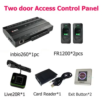nbio260 Access Control Panel FR1200 RS485 Fingerprint rerader Two Door Two Way+LIVE20R+Exit Button Access Control System
nbio260 Access Control Panel FR1200 RS485 Fingerprint rerader Two Door Two Way+LIVE20R+Exit Button Access Control System