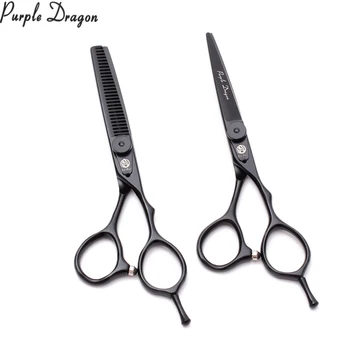 6.0" 17.5cm 440C Purple Dragon Black Haircut Scissors Hairdressing Scissors Thinning Shears Cutting Scissors Hair Scissors Z9015
6.0" 17.5cm 440C Purple Dragon Black Haircut Scissors Hairdressing Scissors Thinning Shears Cutting Scissors Hair Scissors Z9015