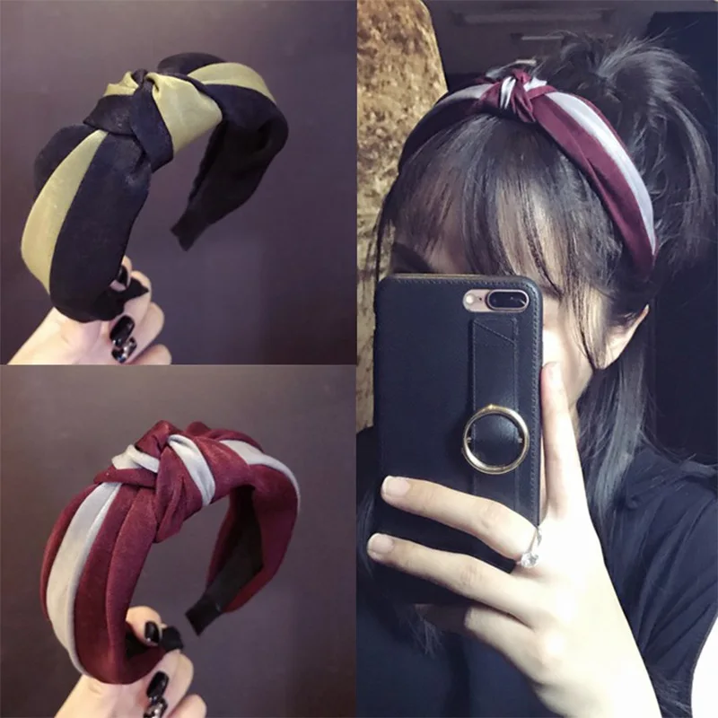 1Pc new Fashion Knotted Hairbands Hit Color fabric Hair Head Hoop Band Sweet Headband for Women girls Hair ornaments accessories
1Pc new Fashion Knotted Hairbands Hit Color fabric Hair Head Hoop Band Sweet Headband for Women girls Hair ornaments accessories